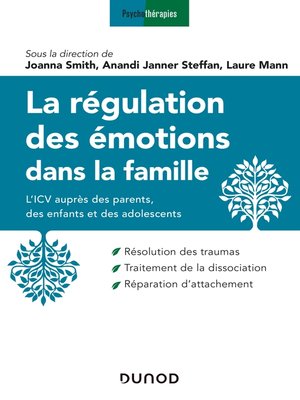 cover image of La régulation des émotions dans la famille